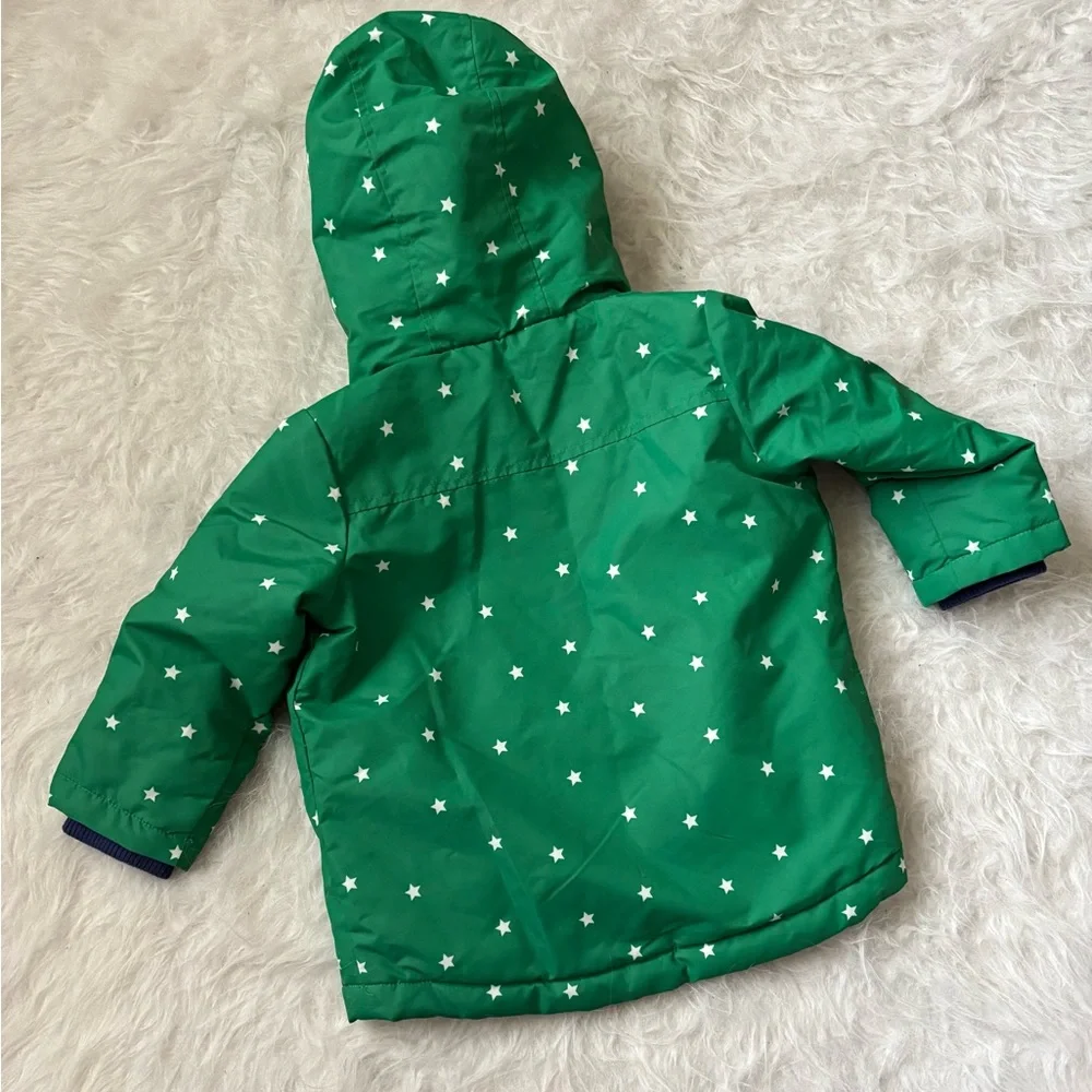 Precious Baby Boden Green Star Jacket with Animal Appliqués - Picture 5 of 5